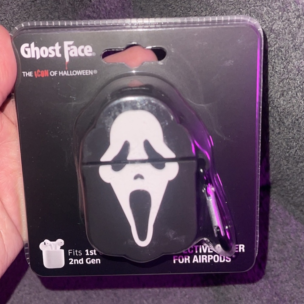 NWT Ghost Face 1st & 2nd generation Airpod cover
